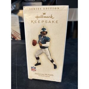 HALLMARK Keepsake 2006 NFL Christmas Ornament Philadelphia EAGLES Donovan McNabb